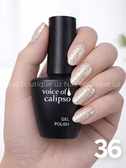 Гель-лак Voice of Calipso, полная палитра цветов, профессиональный UV LED — UZNAIL-КАЛИПСО-БАГРОВ