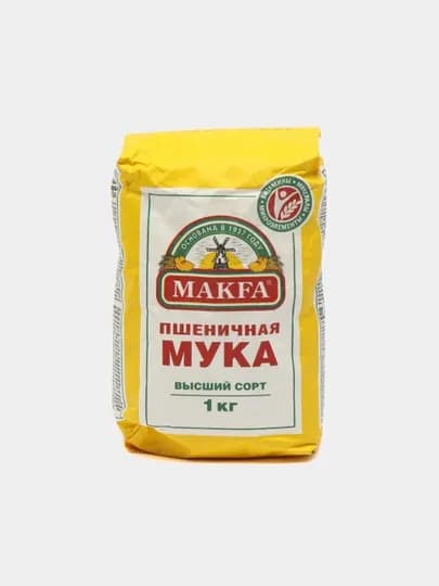 Пшеничная мука Makfa, высший сорт, 1 кг