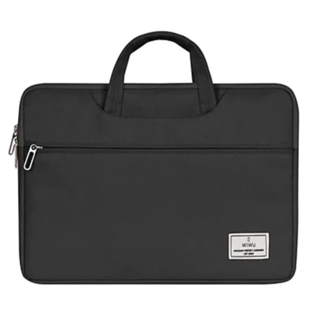 Wiwu ViVi Laptop Handbag 15.6" qora noutbuk sumkasi