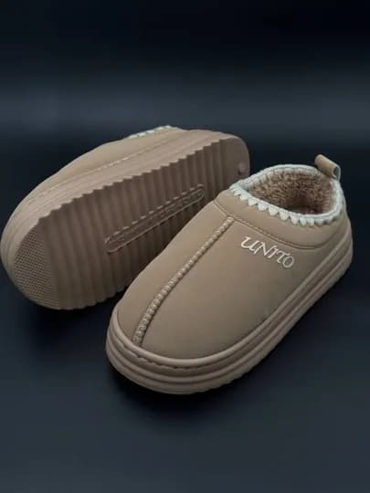 Угги зимние короткие — J200DA-UGG1-БЕЖЕВ-3839