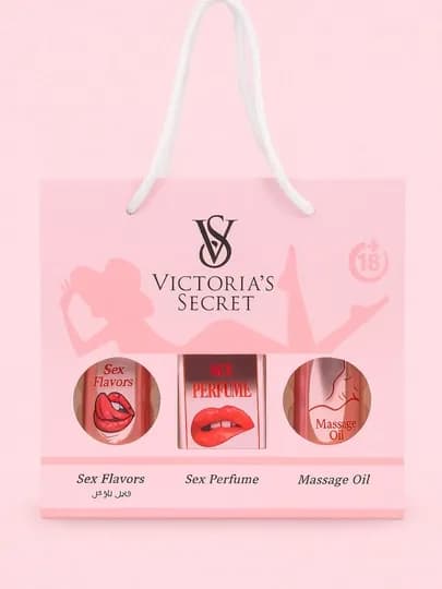 Набор духов и масел Victoria's Secret Romantic Night для женщин — ARZONA-VICSECRET-РОЗОВ