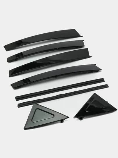 Дверные стойки для Lacetti Gentra, Black Piano