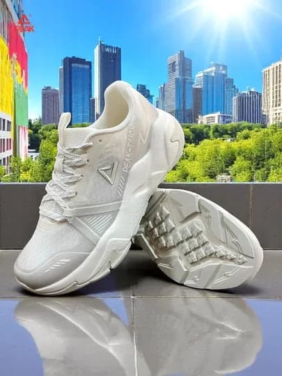 PEAK SPORT женские кроссовки Running, легкие — PEAK-4018-СЕРЕБРН-41