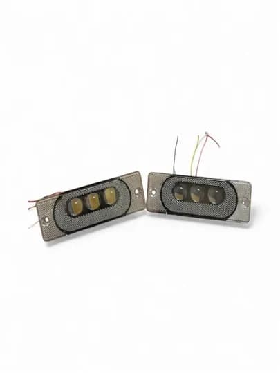 Светодиодные указатели поворота для Damas 1-2 и Labo, 2 режима освещения, бело-желтый — RODN-DAMASPOVOROTNIK-LABO