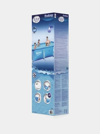 Каркасный бассейн Bestway Steel Pro 56404, 300 * 201 * 66 см, 3300 л
