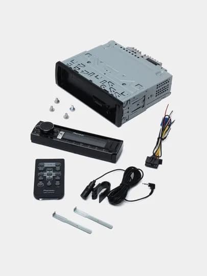 Магнитола Pioneer DEH-S5250BT для автомобиля, 1-DIN, черная, Bluetooth, USB, AUX