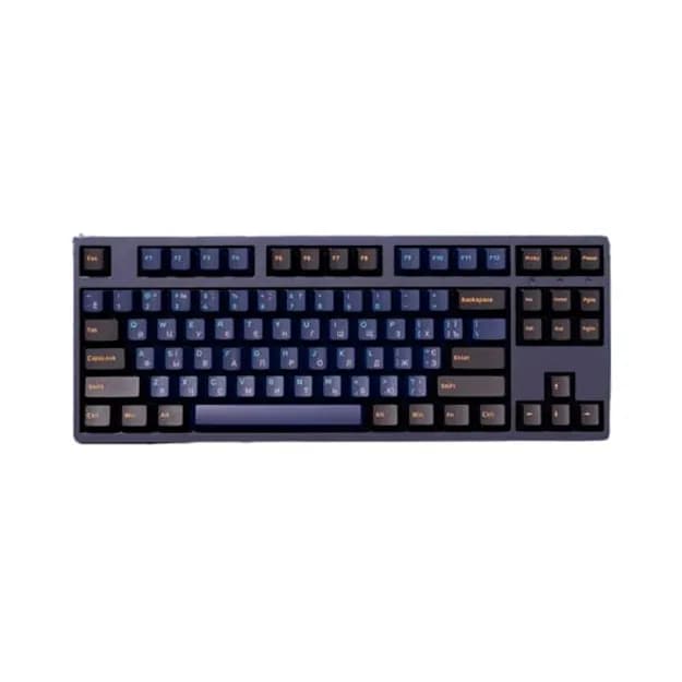 Клавиатура Akko 3087 Horizon DS Cherry MX Blue, RU, Blue/Black (A3087_H_CBL)