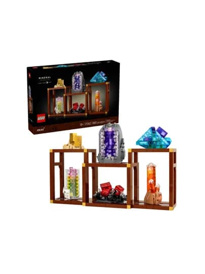 Конструктор LEGO Дисплей с минералами 21362, 880 деталей — KASPI-21362