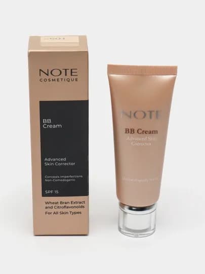 Тональный крем NOTE BB CREAM 30 мл тон 100 и 501 для естественного покрытия — RAYYCOS-13226-КРЕМОВ