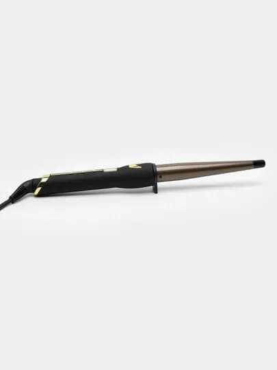 Конус для завивки волос, профессиональный, MAC Styler, с керамическими пластинами — TECHNOU-MAC3327-ЧЕРН