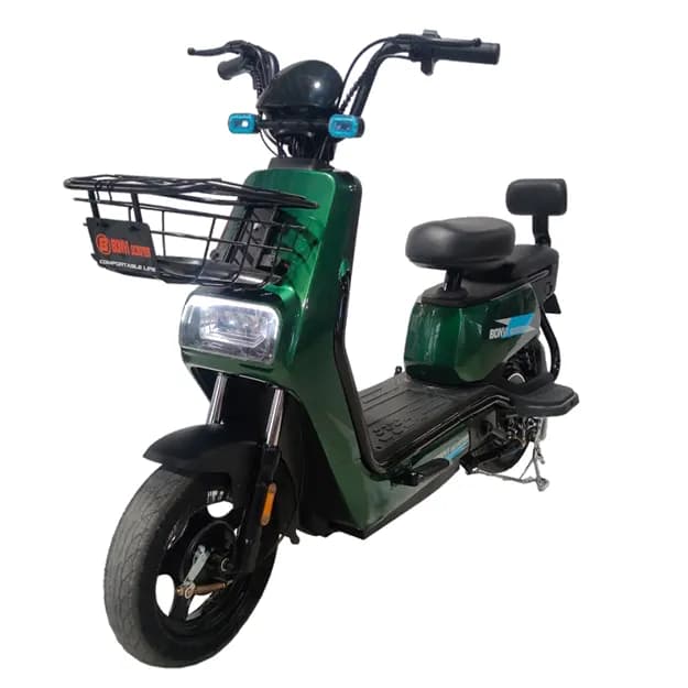Скутер Электрический Bonvi 5291 Зелeный