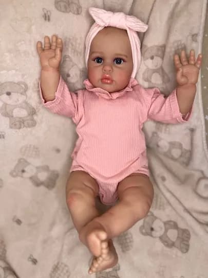 Кукла Reborn Ellie NPK-TOYS, 55 см