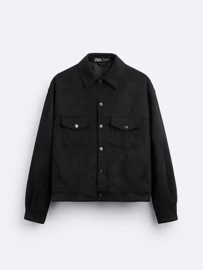 Zara вельветовый бомбер — TTSTORE-IN7-ЧЕРН-S
