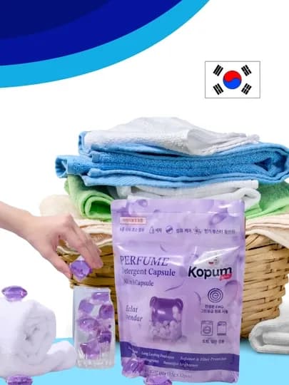 Kopum Plus perfume detergent capsules, капсулы для стирки KopumPlus, парфюмированные капсулы — RUZGORM-KOPUMPLUS-АМЕТИС
