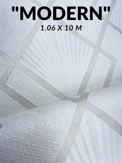 Обои, 1,06x10 м — HTEXPK-ABDIYOM-СЕРЕБРН