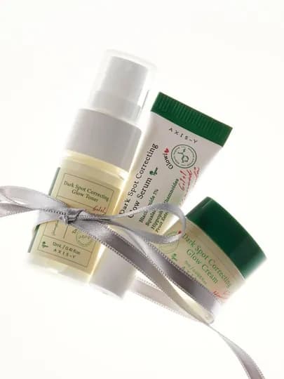 Мини‑трио для сияния и осветления, AXIS-Y, The Mini Glow Trio Dark Spot — BEYOUNG-AXISYTHEMINIGLOWTRIO-МЕНТОЛ