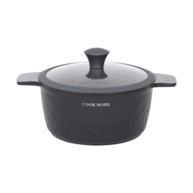 Кастрюля COOK MORE CM2008 Grey 4.6 л