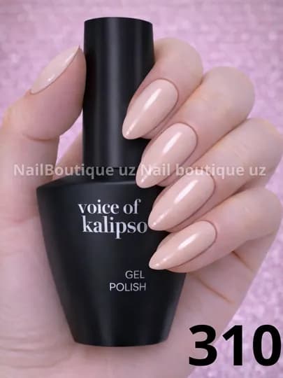 Voice of Calipso Gel Polish профессиональный гель-лак с глубоким цветом и стойким блеском — UZNAIL-КАЛИПСО4-ПЕСОЧ