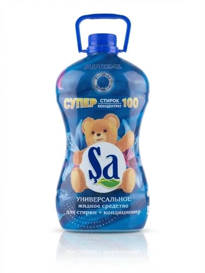 Sa 2 в 1 Концентрат Гель для стирки + Кондиционер, 2 л, 100 стирок