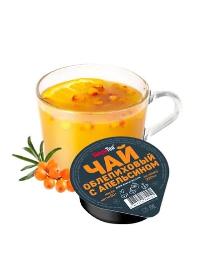 Смесь для приготовления чая SimpaTea "облепиховый с апельсином" 45г