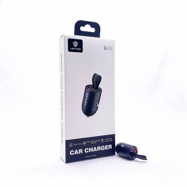 LENYES USB/PD CA706 avtomobil zaryadlovchi