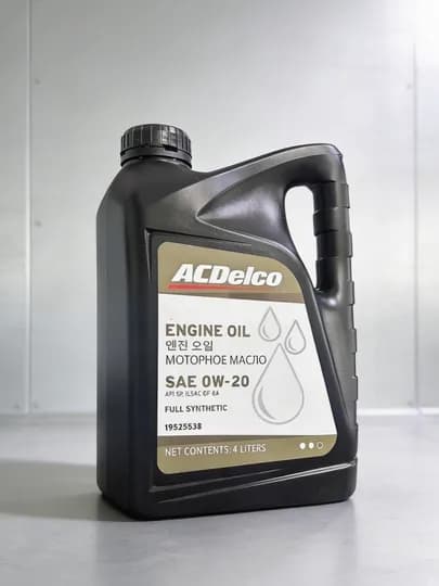 Моторное масло ACDelco 0W-20, синтетическое, 19525538