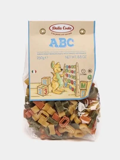 Макароны ABC-Учим буквы, 250 гр