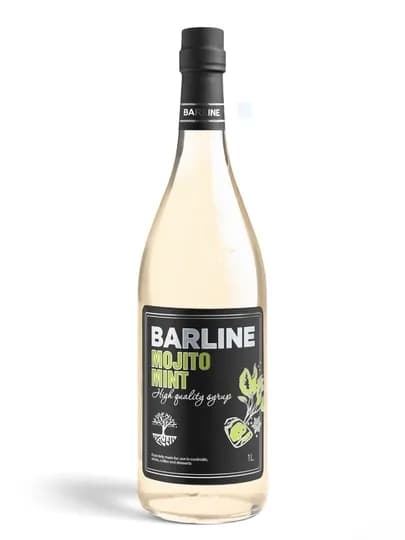 Barline Mojito Mint — сироп Мохито-Мята для кофе, коктейлей и десертов, 1 л — 1232211-MOXITOMENTOL