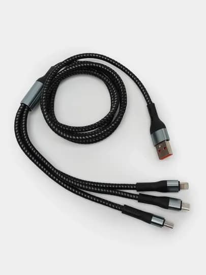 Кабель Type-C, AUX, Micro, iPhone, type-C , кабели быстрой зарядки, с разъемом type-C — KONTEX-KABELLAR-КРЕМОВ