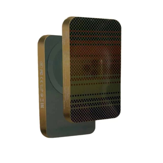 Внешний аккумулятор Viei Magnetic Power Bank 20W 5000 mAh, Green-Brown
