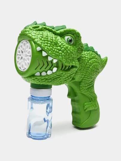 Генератор мыльных пузырей детский, на батарейках BUBBLE GUN — UNSHOPU-KOPIK-ТЕМНЗЕЛ