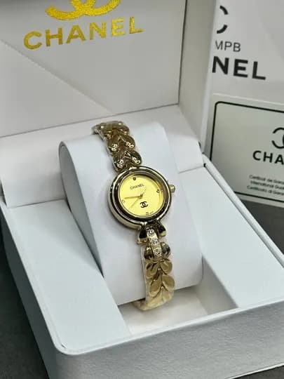 **Премиальные женские часы Chanel** — MYESSEL-CHANEL-ЖЕЛТ