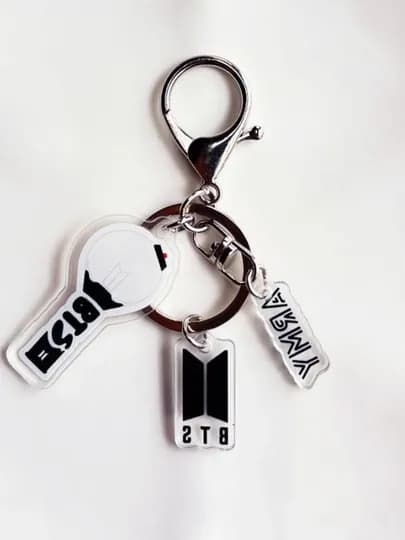 Брелок с логотипом BTS (аксессуар для ключей)