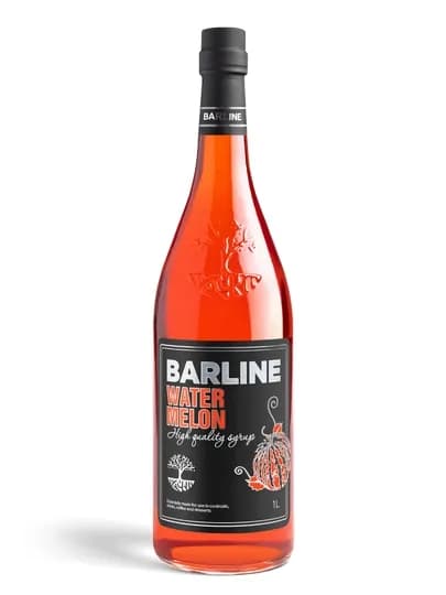Barline Watermelon арбузный сироп для коктейлей, лимонадов и десертов, 1 л