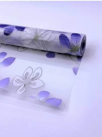 Защитный коврик для кухни, холодильника и шкафов, 45x300 и 45×500 — 7171777-KOVRIK-ГОЛУБ-45 500