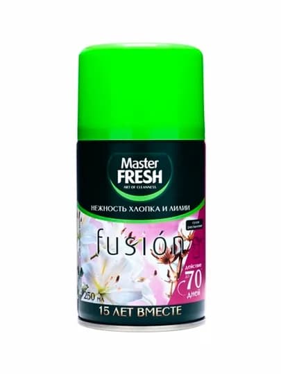 Освежитель воздуха Master FRESH "Нежность хлопка и лилии" сменный баллон, 250 мл