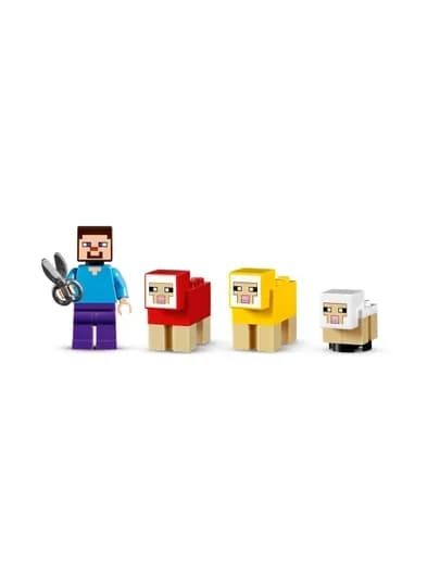 Конструктор LEGO Minecraft Шерстяная ферма 21153