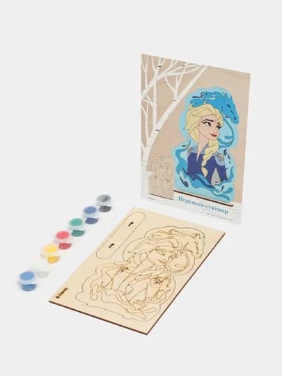 Роспись по дереву, игрушка-сувенира Disney "Холодное сердце 2", ФНД-002 q0000010871 — MAPEDST-MAPE644