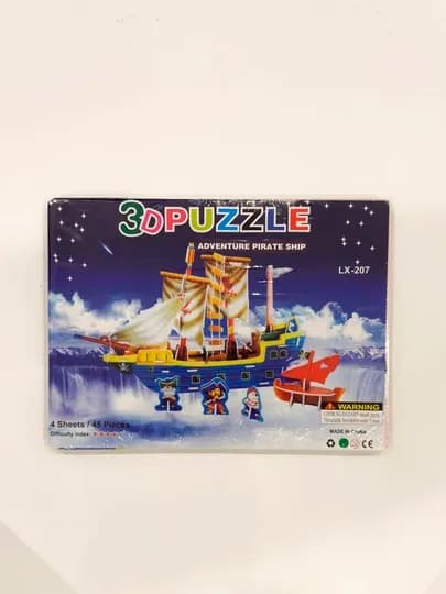 3D пазл, игрушка своими руками — STOREUN-3ДПАЗЛ-ТЕМНСИН
