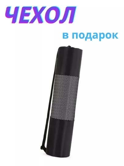 Коврик для йоги и фитнеса, спортивный, 61 x 183 x 0.4 см, 0.6 см и 0.8 см — SPORT07-YOGA-СИНМЕЛ