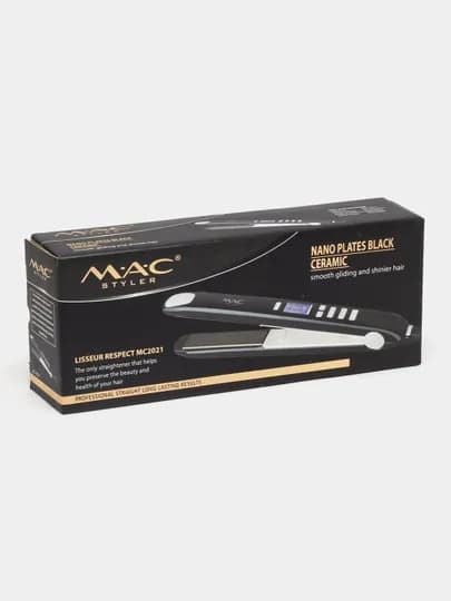 Утюжок для волос MAC, для завивки, с дисплеем — DAYSON-MACI-СЕРМЕТ