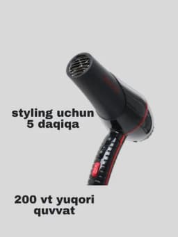 Фен FaKang, KF-9900, для сушки и укладки волос