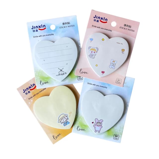 Yopishqoq Love Jinxin JX6870 eslatma stikerlari (dona)