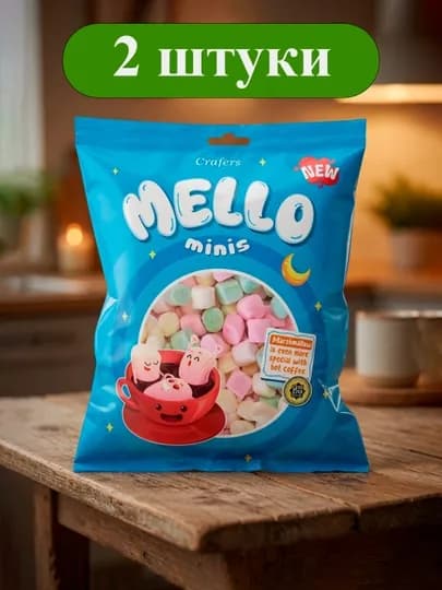Маршмеллоу Crafers Mello Minis (100 г) 2 шт