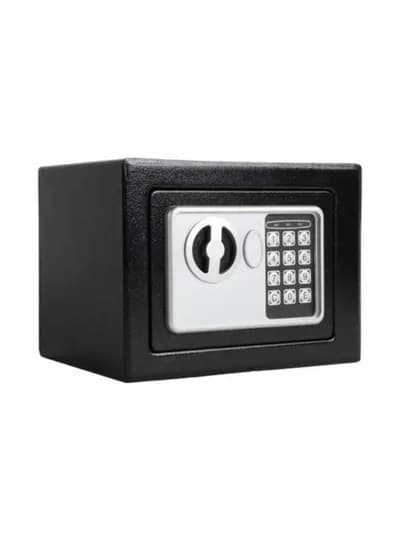 Сейф Deli ET510 компактный металлический с электронным кодом и ключом — DELISTA-ETSEYF