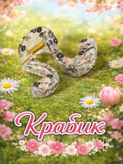 Заколка для волос, зажим-крабик для девочек, заколка неломающаяся, прочная и надежная — MEHIRLI-SINMAYDIGANKRABIK-СИРЕН