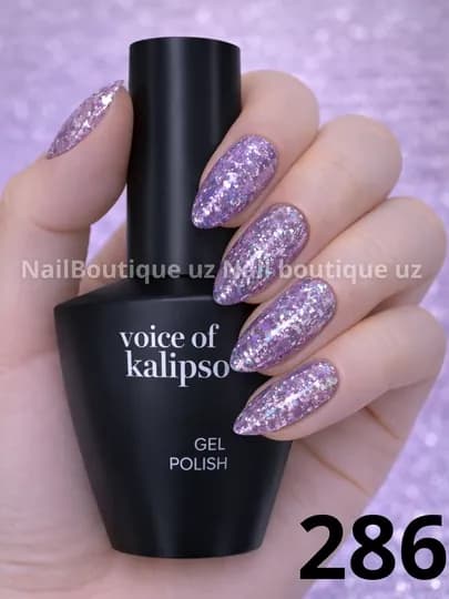 Voice of Calipso Gel Polish профессиональный гель-лак с глубоким цветом и стойким блеском — UZNAIL-КАЛИПСО4-CЕРМЕЛ