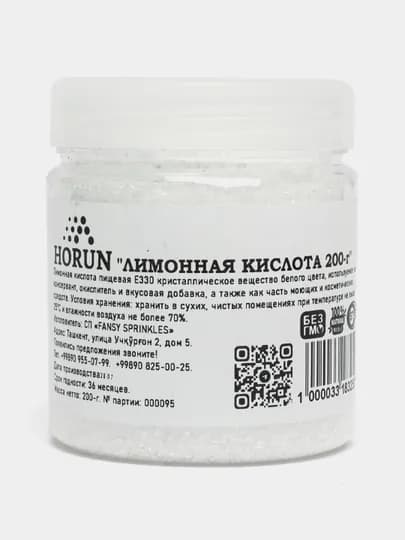 Лимонная кислота от Horun, 200 г — MAH-LIMON5K-АЛЫЙ