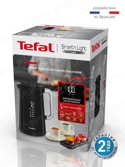 Электрический чайник Tefal Smart&Light KO851830