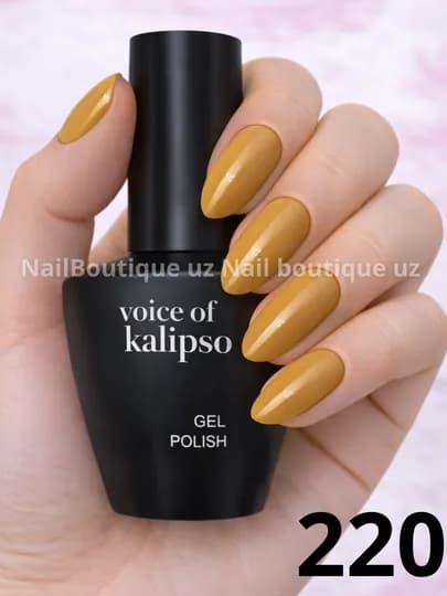 Voice of Calipso Gel Polish —профессиональный гель-лак с глубоким цветом и стойким блеском — UZNAIL-КАЛИПСО3-ТРАКОТ